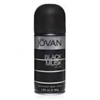 Black Musk-Jovan Deodorant Body Spray 150ML@50%,Buy 1 Get 2 Free